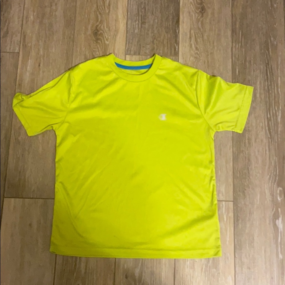 Champion Light Green Shirt. Boys youth Small